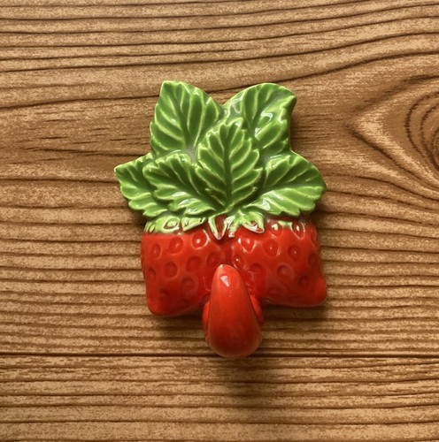 Vintage ceramic strawberry - vintage,