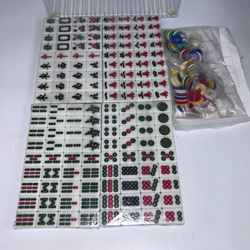 Chinese mah jong 144 piece - chinese,