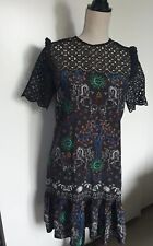 ♡♡♡Robe Sandro Mi Longue Voir Mesures Taille 36  Motifs, Neuve 