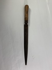 Outil à main Ancienne grande Râpe à bois Demi-Ronde 44 cm*3.5cm a Retaper