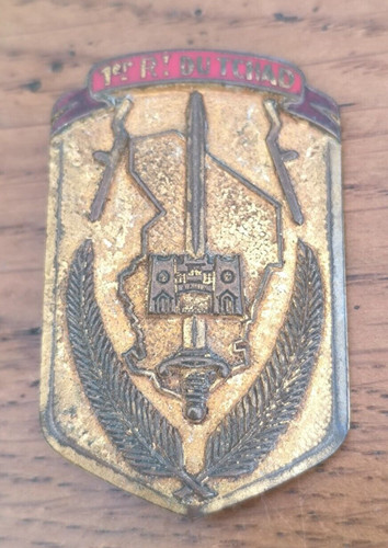 Insigne militaire - militaire, 1°