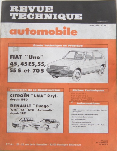Fiat uno citroën lna - uno,