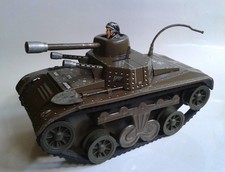 Char Tank Tchad N°10 Joustra vintage années 60