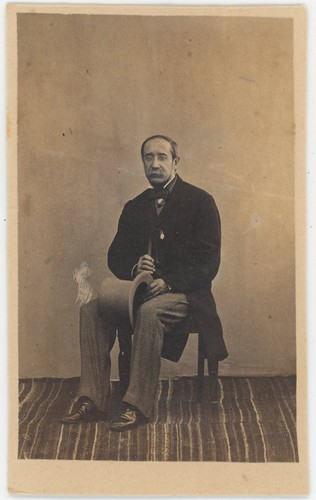 Cdv circa 1860 homme nommé - circa,