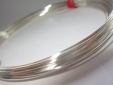 Fil rond en argent sterling