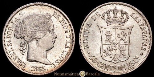 Isabel céntimos de - céntimos,