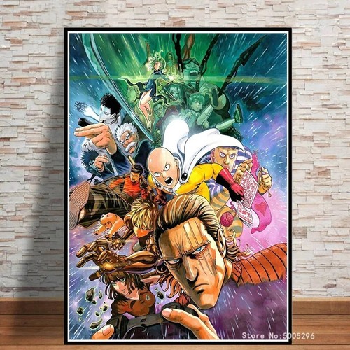 One punch man - , toile
