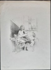 Lithographie originale par