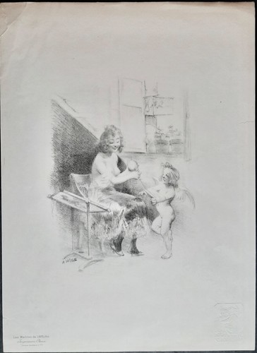 Lithographie originale par