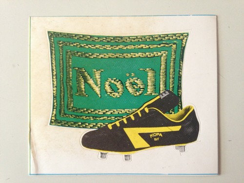 Rare sticker vintage - rare, chaussure