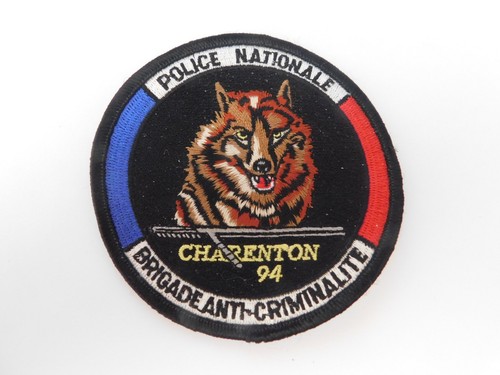 Patch police nationale - police, brigade