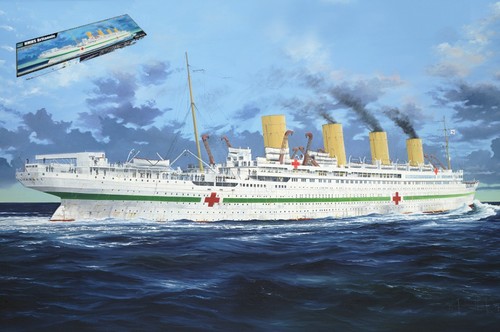 Trumpeter nave hmhs britannic - nave,