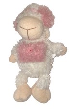 Peluche Mouton blanc rose Sac 35 cm Toy's Compagny