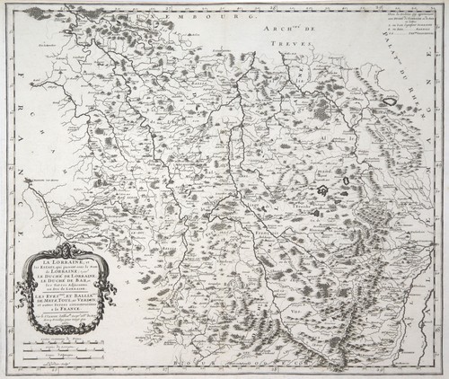 Lothringen carte ancienne - lothringen,