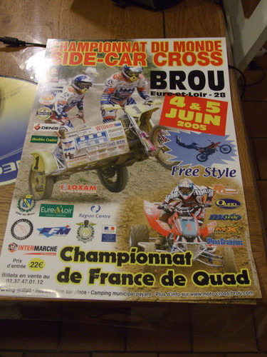 Brou affiche side car - side,
