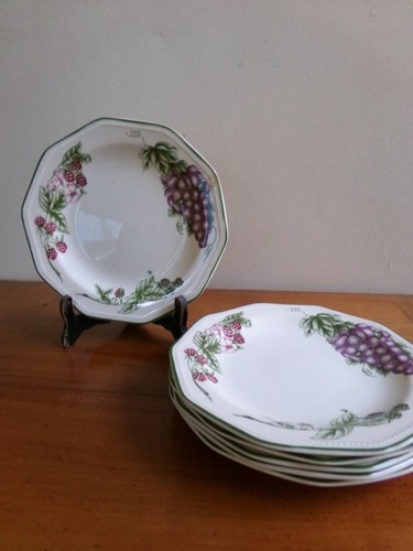 Assiettes dessert - 6,