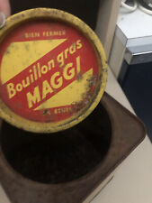 ancienne boite maggi metal 