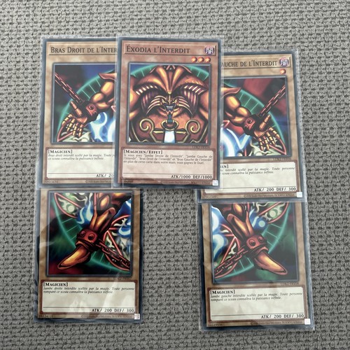Lot des 5 - ♦yu-gi-oh!♦,