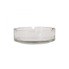 cendrier rond en verre