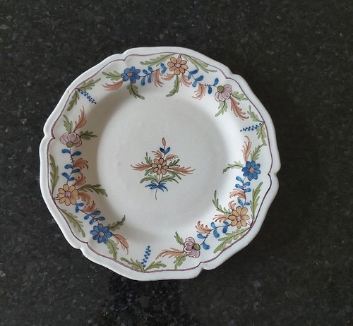 Assiette faience charolles - faience,