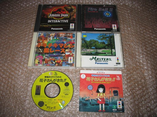 Set panasonic 3do games - panasonic,