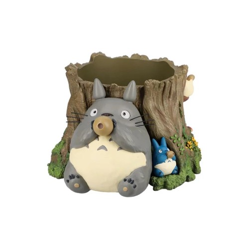 Planter totoro tronc arbre - planter,