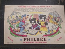 BUVARD VINTAGE - PHILBEE Le