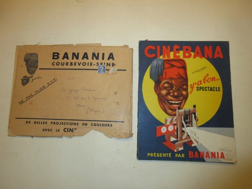 Banania vintage projecteur - banania,