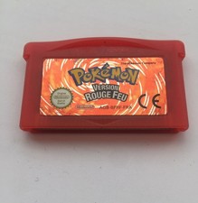 Jeu Game boy  Advance Pokémon ROUGE FEU (original)