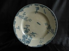 Plat rond faïencerie - plat, de