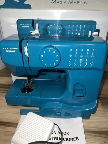 Janome new home 525b marine - new,