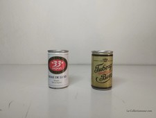 2 minis canettes de bière