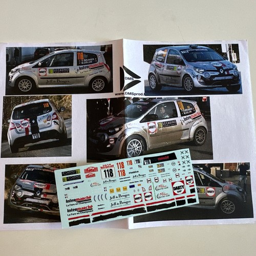 Decal renault twingo rs - 1, 43