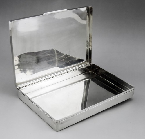 Coffret boîte argent - coffret, en