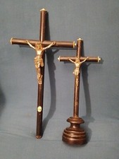 2 ANCIENS CRUCIFIX /XIXème/N