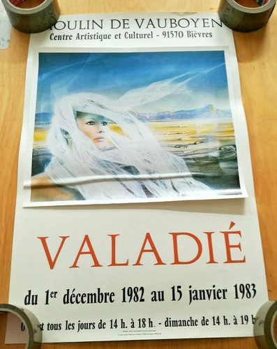 Affiche exposition peintre - affiche,