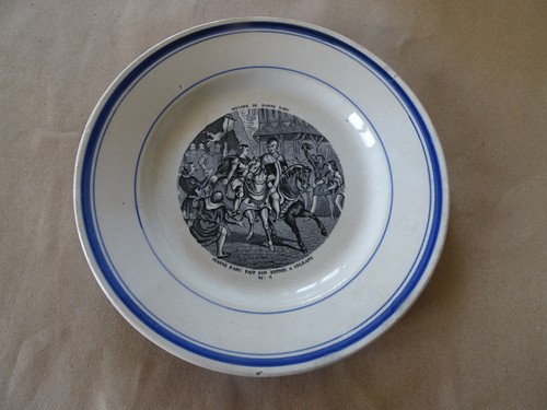 Assiette parlante gien - assiette,