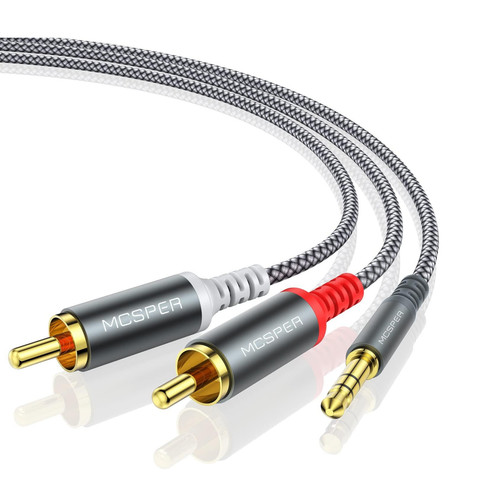 Rca 5mm aux cable - rca, to