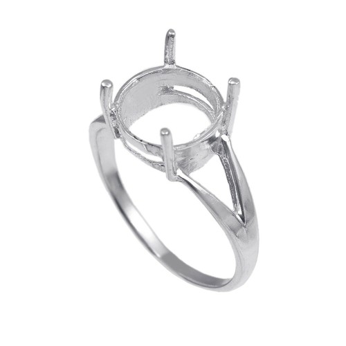 Bague semi monture sertie - , de