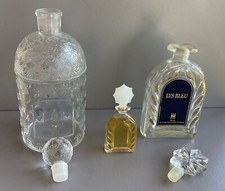 Lot de flacons vides et