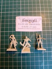 Figurines Fenryll FA-05 - Les Amazones - JDR D&D