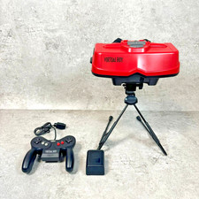 Console Nintendo Virtual Boy rouge noire console 3D testée Japon bon état
