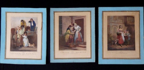 Gravures aquarellées - 3,