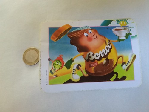 Ancien autocollant chocolat