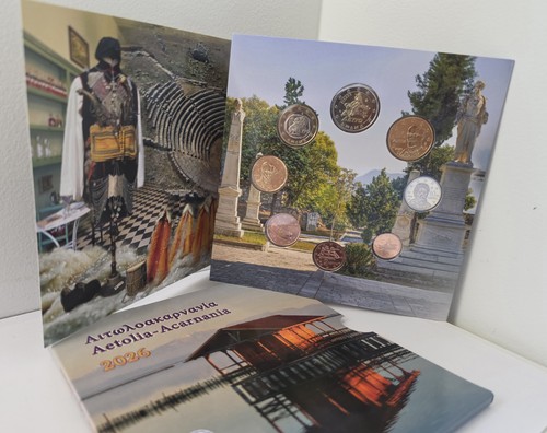 Coffret serie euros grèce - serie,