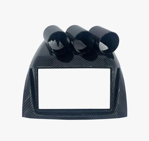 Triple gauge pod fascia - pod, +