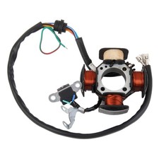 Fil De Cuivre De Moto 4 Pôles Bobine Magnéto Stator Pour La Série CG125