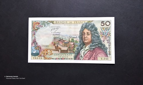 Billet banque 50fr - billet, :
