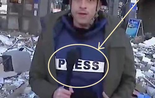 Presse reporter patch - 11",