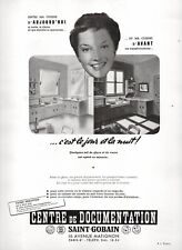 PUBLICITE AD CENTRE DE DOCUMENTATION SAINT GOBAIN